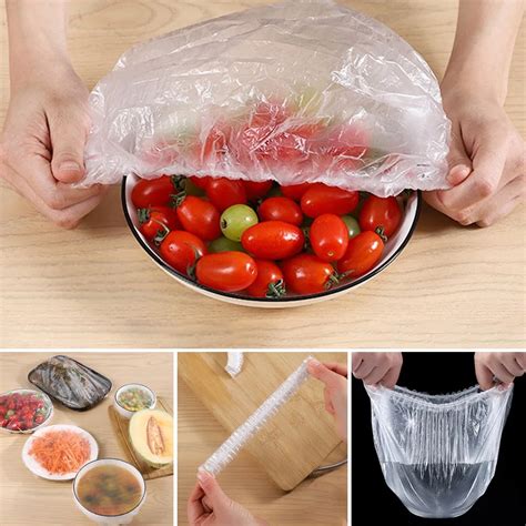 Пакеты на Резинке для Кухни \ Хранение Продуктов, и Пр. 100 Шт. 11см ...