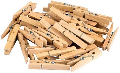 Stem Basics Medium Clothespins 50 Count