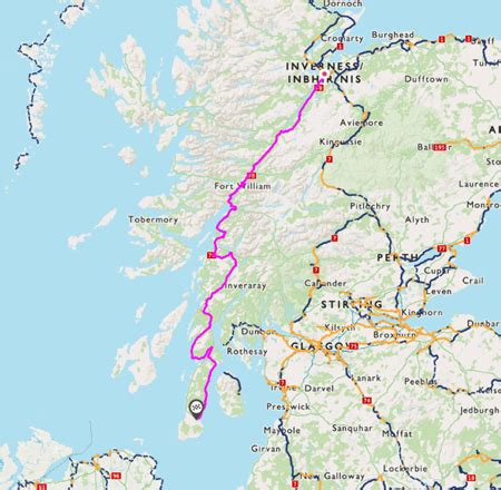 Caledonian Railway Map