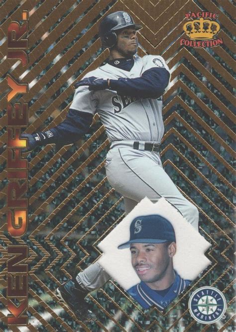 1997 Pacific Prism Invincible 63 Ken Griffey Jr Trading Card Database