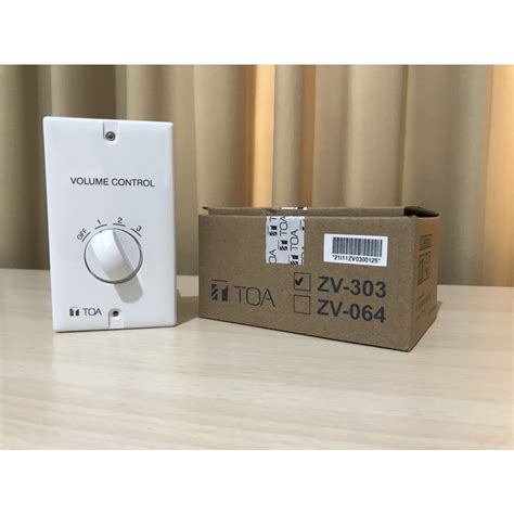 Jual Volume Control Attenuator W Watt Toa Zv Shopee