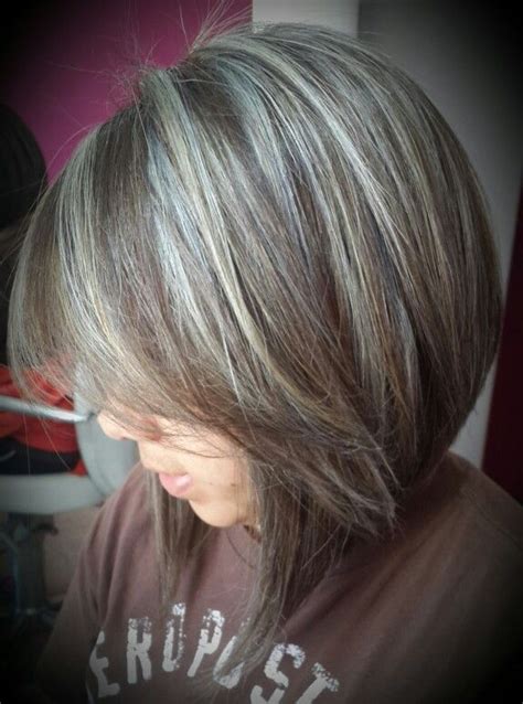 Highlights Hair Idea: Highlights Hair Gray