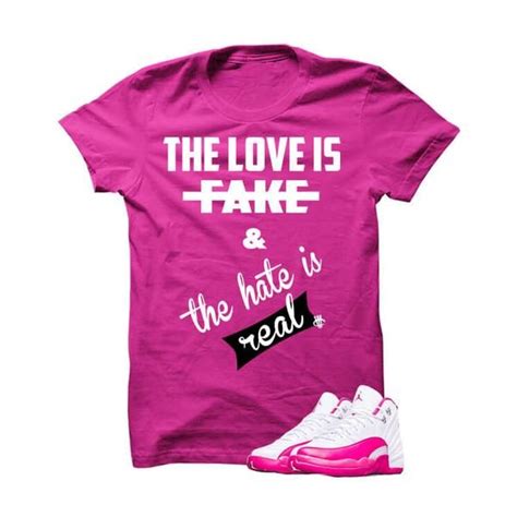 Pink Tshirt Shirts Jordans 12