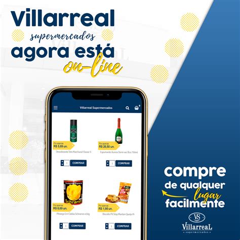 Villarreal Supermercados lança plataforma online de compras Revista