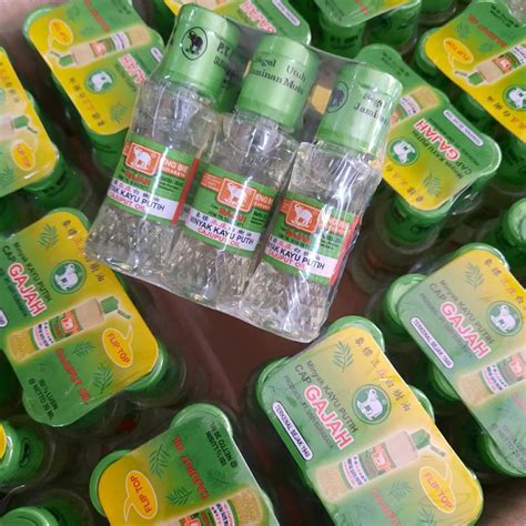 Jual Minyak Kayu Putih Cap Gajah 30 Ml Botol Plastik Traditional