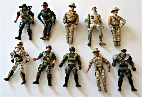 10 GI Joe Action Figures Vintage Military By TreasureCoveAlly