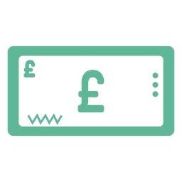 Pound Currency Icon PNG & SVG Design For T-Shirts