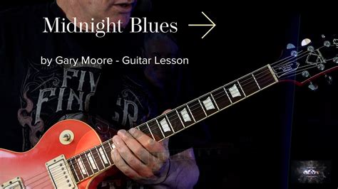 Midnight Blues Gary Moore Guitar Lesson Youtube