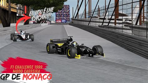 F1 CHALLENGE 1999 MODO CARREIRA GP DE MÔNACO EP 04 PASSA OU