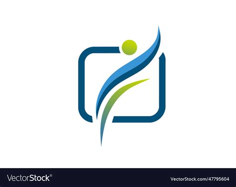 Health care logo symbol Royalty Free Vector Image