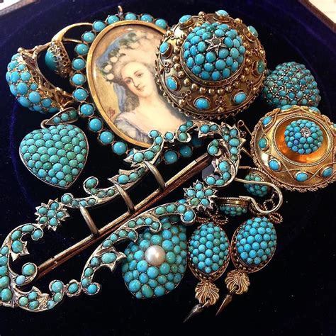 Amazing collection of antique Persian turquoise jewelry! | Antique ...