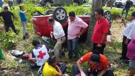 Accidente En La Villahermosa C Rdenas Deja Lesionados