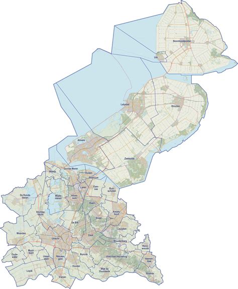 Imergis Kaarten Van Provincies Veiligheidsregio S En Politie Eenheden