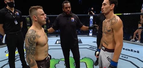 Ufc Max Holloway Vs Alexander Volkanovski Pour Tr S Bient T