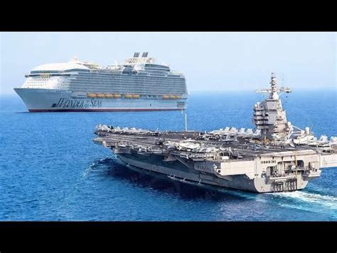 Cruise Ship VS Aircraft Carrier - FilipinoGuru