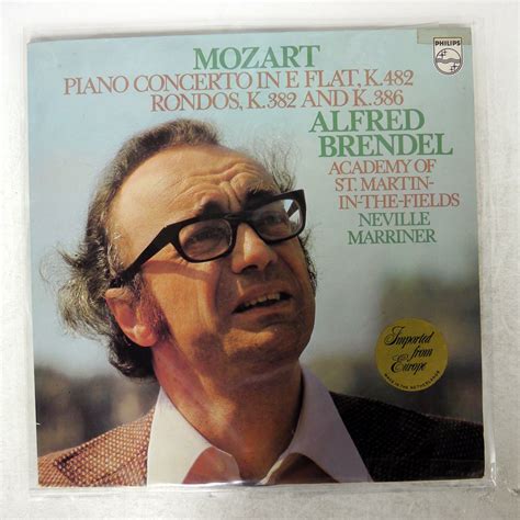 ALFRED BRENDEL MOZART PIANO CONCERTO IN E FLAT K 482 RONDOS K 382