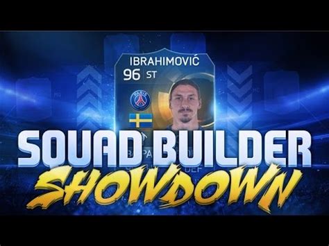 THE TOTS IBRAHIMOVIC SQUAD BUILDER SHOWDOWN Fifa 15 Ultimate Team W