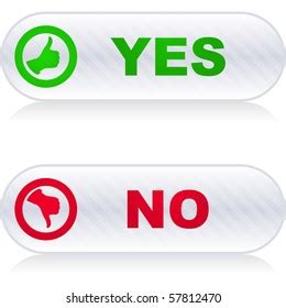 Yes No Icon Vector Beautiful Icon Stock Vector (Royalty Free) 57812470 ...