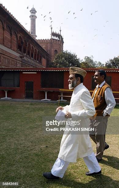 Jama Masjid Shahi Imam Syed Ahmed Bukhari Foto E Immagini Stock Getty