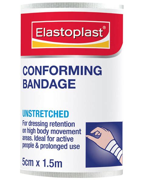 Elastoplast Conforming Bandage Unstretched 5cm X 15m Batch Tested