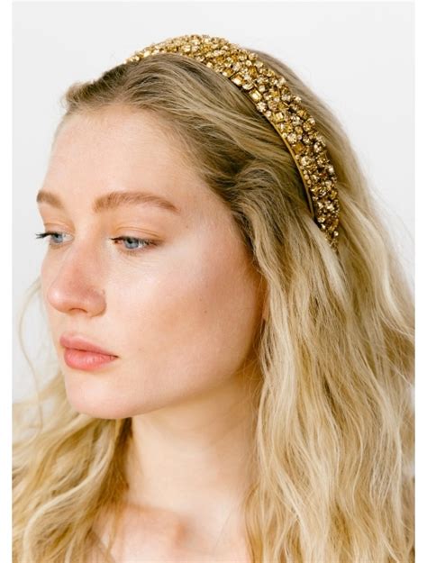 Buy Jennifer Behr Earla Crystal Embellished Headband Online Topofstyle