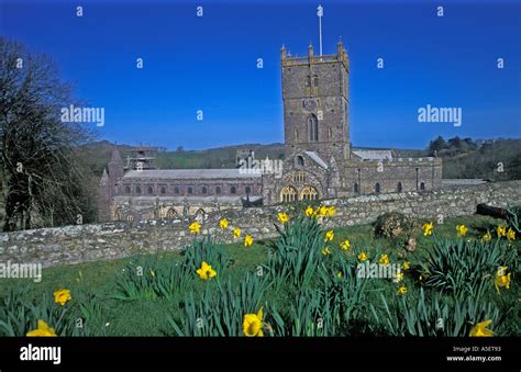 Saint David s Cathedral Wales UK Great Britain Stock Photo - Alamy