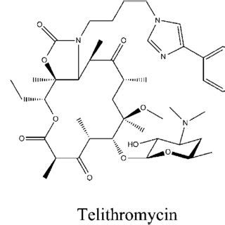 Chemical Structures Of The Oxazolidinone Linezolid The Ketolide