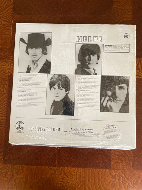 Sealed The Beatles Help Lp Album Vinyl Record Remastered 180g 2012 Parlophone Ebay