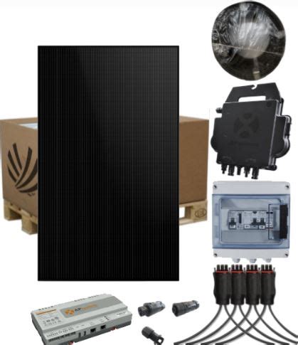 Kit Solaire Autoconsommation Kw Panneaux Sunpower P Micro