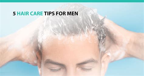 5 Hair Care Tips for Men - Advanced Medical Hair Institute Advanced ...