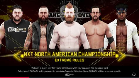 Wwe K Kevin Owens Vs Aleister Black Vs Sheamus Vs Adam Cole Vs