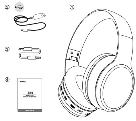 Document Admin Rorsou B Wireless Stereo Headphone User Guide