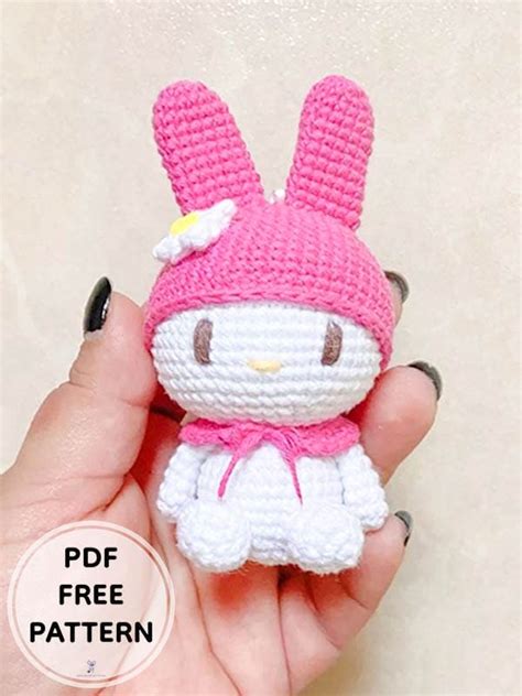 Crochet Bunny Melody Pdf Amigurumi Free Pattern 500 Pdf Passo A Passo Amigurumi Receitas