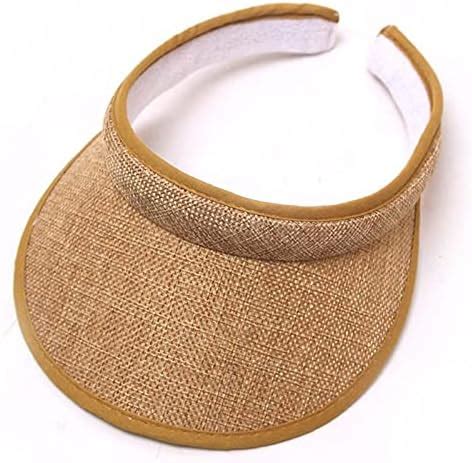 Sport Wide Brim Cloth Covered Slip On Visor Women S Clip On Sun Visor