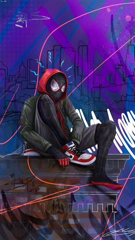 🔥 Download Miles Morales Spider Man 4k Rare Gallery Hd Wallpaper By Jenniferl61 Spider Man