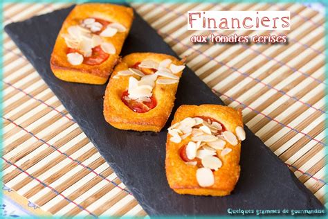 Financiers Aux Tomates Cerises