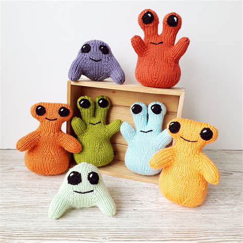 Ravelry My Mini Monsters Pattern By Claire Fairall Designs