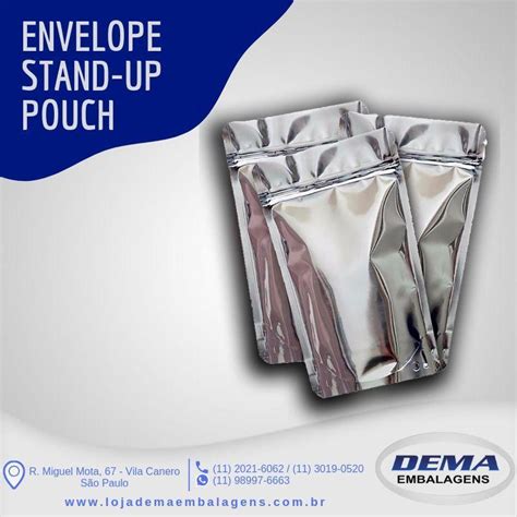 Embalagem Stand Up Pouch Personalizada