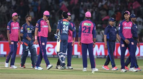 Rajasthan Royals Beat Lucknow Super Giants By 20 Runs