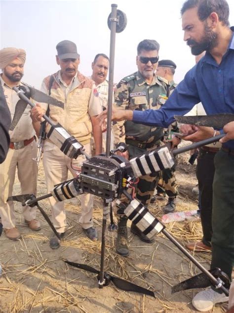 Bsf Shoots Down Pak Drone Along International Border