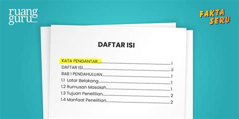 15 Contoh Kata Pengantar Berbagai Laporan Dan Karya Tulis