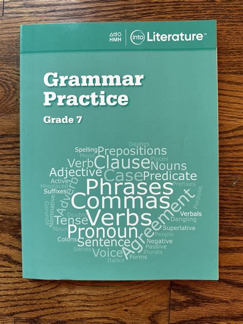 New Into Literature Grammar Practice Workbook Grade 7 Hmh 9780358264149