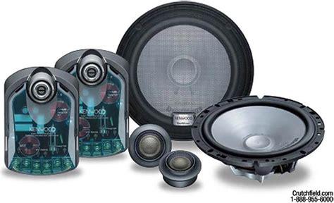 Kenwood EXcelon KFC Xr61P 6 1 2 Component Speaker System At Crutchfield