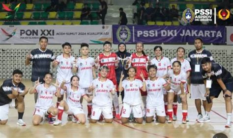 Futsal Putra Dan Putri Dki Jakarta Lolos Ke Pon Aceh Sumatera Utara