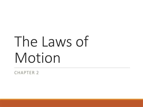 Ppt The Laws Of Motion Powerpoint Presentation Free Download Id 9719622