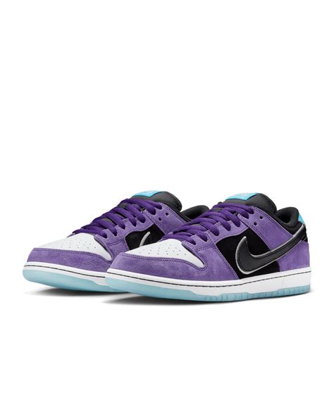 Nike SB Dunk Low Pro x Hayley Wilson 'Black and Court Purple' (HJ0513