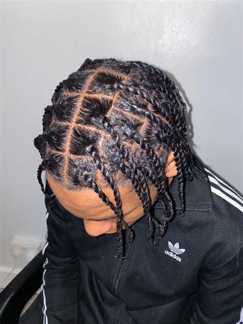 Male Twists In 2021 Hair Twists Black Mens Braids Hairstyles Mens