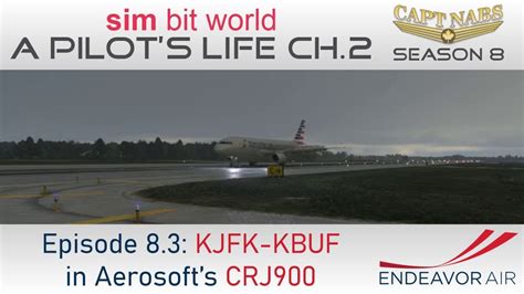 A Pilot S Life On Twitch S08e03 KJFK KBUF A Dreary Buffalo Morning