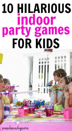 Indoor Party Games For Kids - change comin