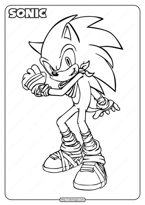 Sonic The Hedgehog Sally Coloring Pages